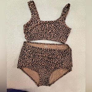 ARQ set XL Leopard Print